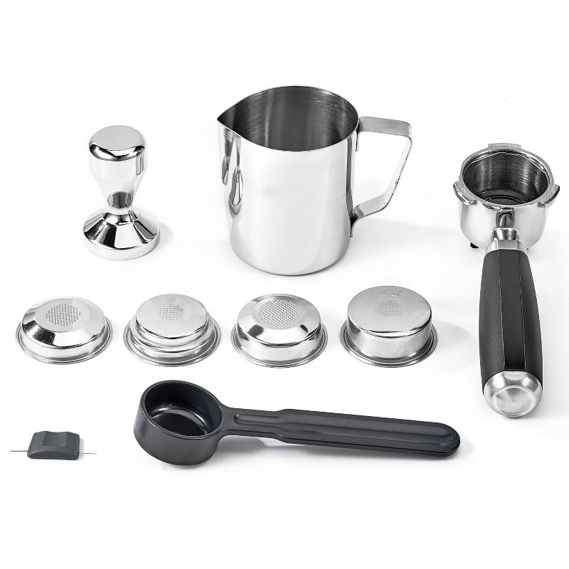 Brim 19-Bar Espresso Maker – Silver