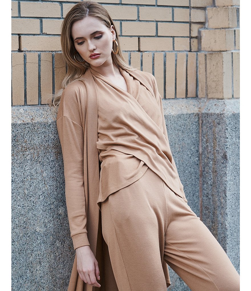 1. STATE Drawstring Cozy Knit Drawstring Joggers