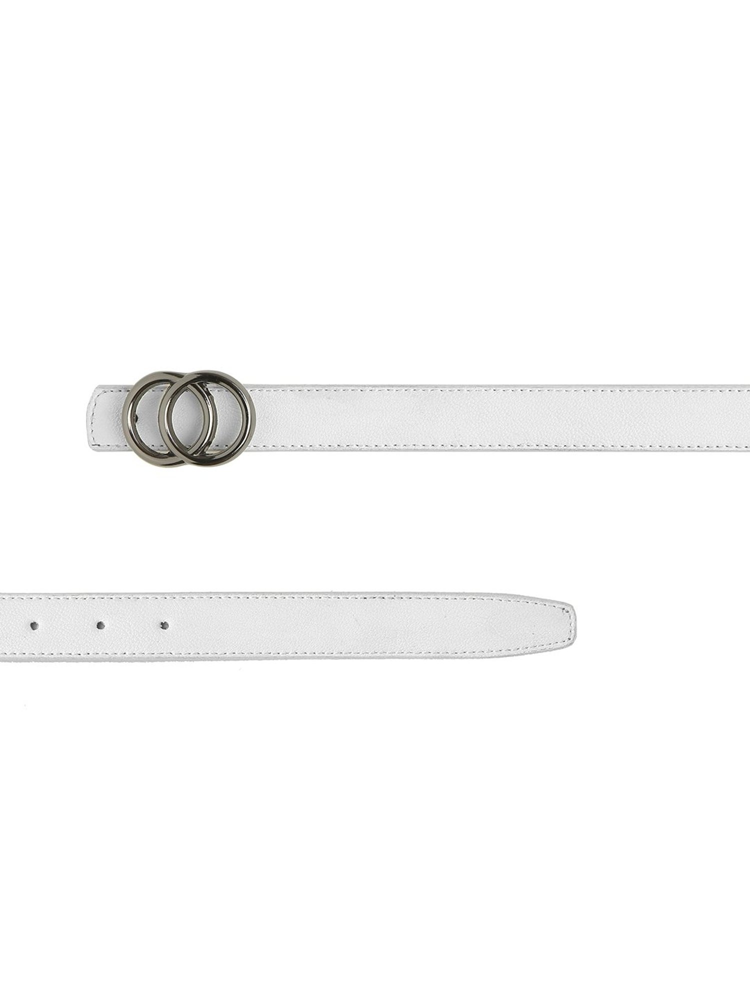 Calvadoss White Waist Belt for Women