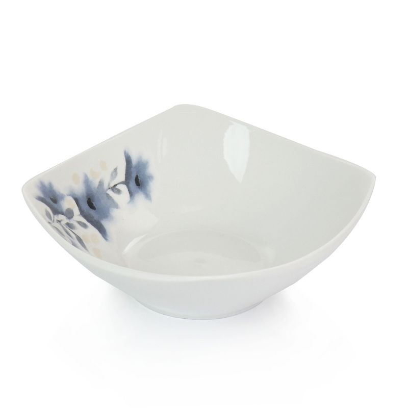 Vremi 16 Piece Multicolor Porcelain Dinnerware Set with 4 Dinner Plates, 4 Dessert Plates, 4 Salad/Soup Bowls, & 4 Coffee/Tea Mugs