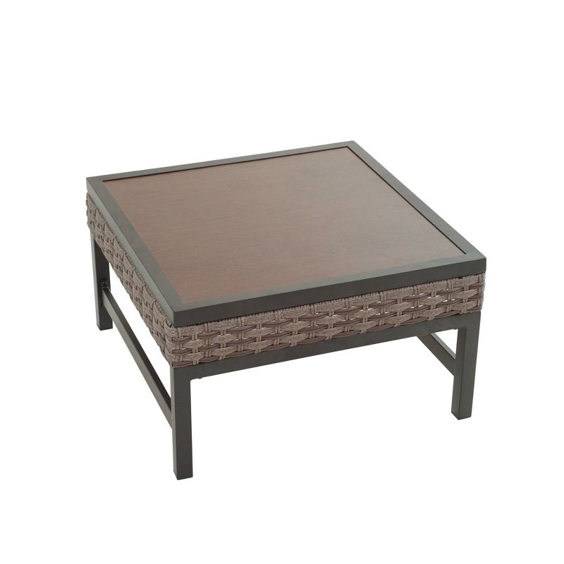 Wood Fiber Clay Patio Accent Table - Olivia & May