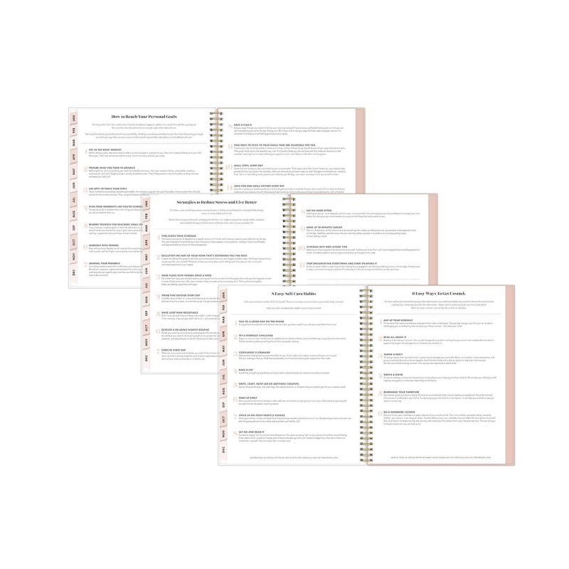 Undated Teacher Planner 8.5" x 11" Large Weekly Lesson Plan Book Botanical Floral - TF Publishing