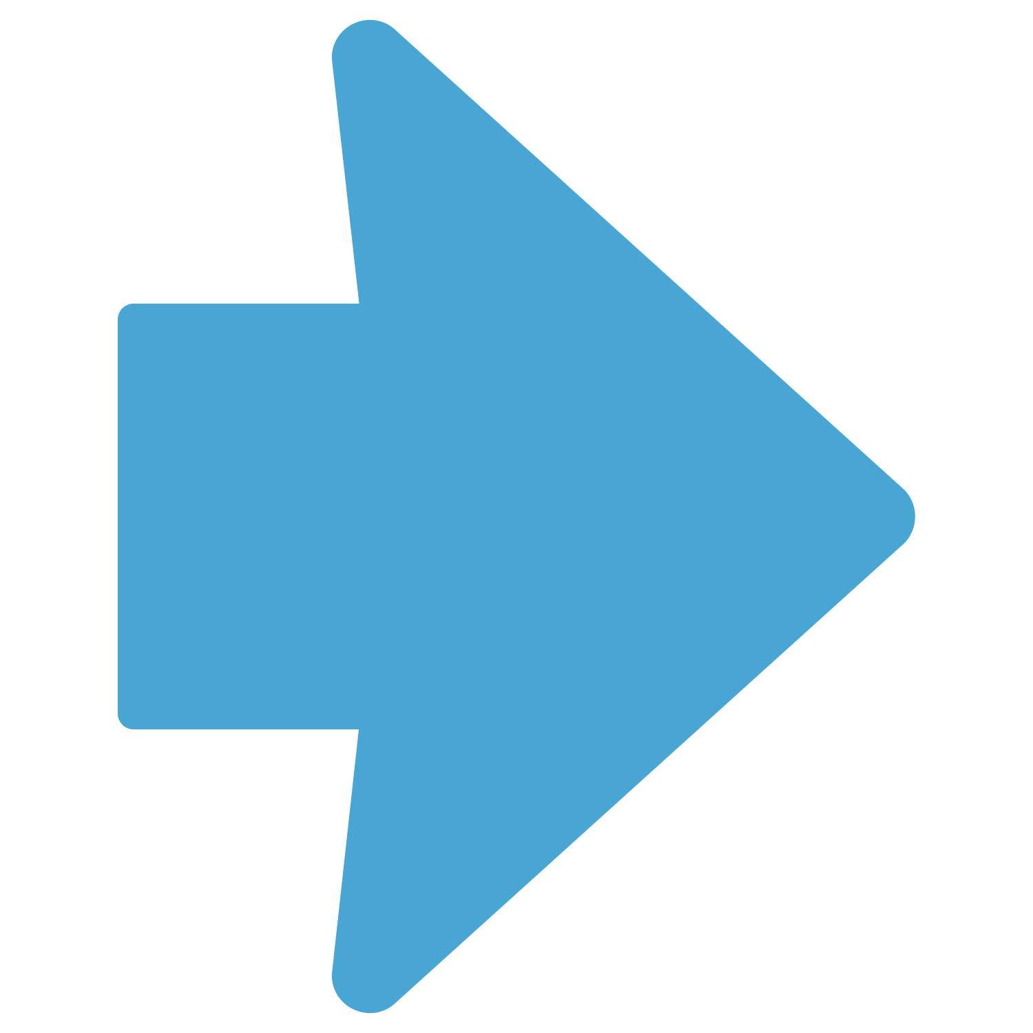 LiteMark 2 Inch X 3 Inch Grey Trail Marker Arrow Decals - Pack of 48