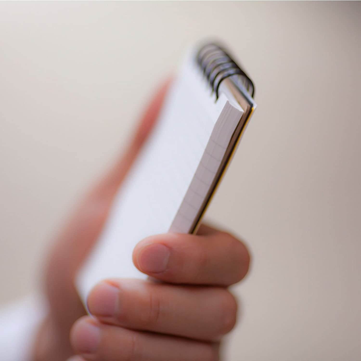 Maruman MNEMOSYNE Notebook 4.13 x 2.99 Inches (Modified A7), 5mm-squared, 70 Sheets (N184A)