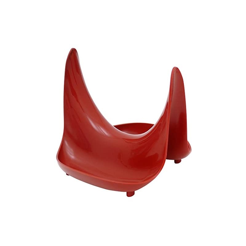 Pot Lid Stand, Large, Red