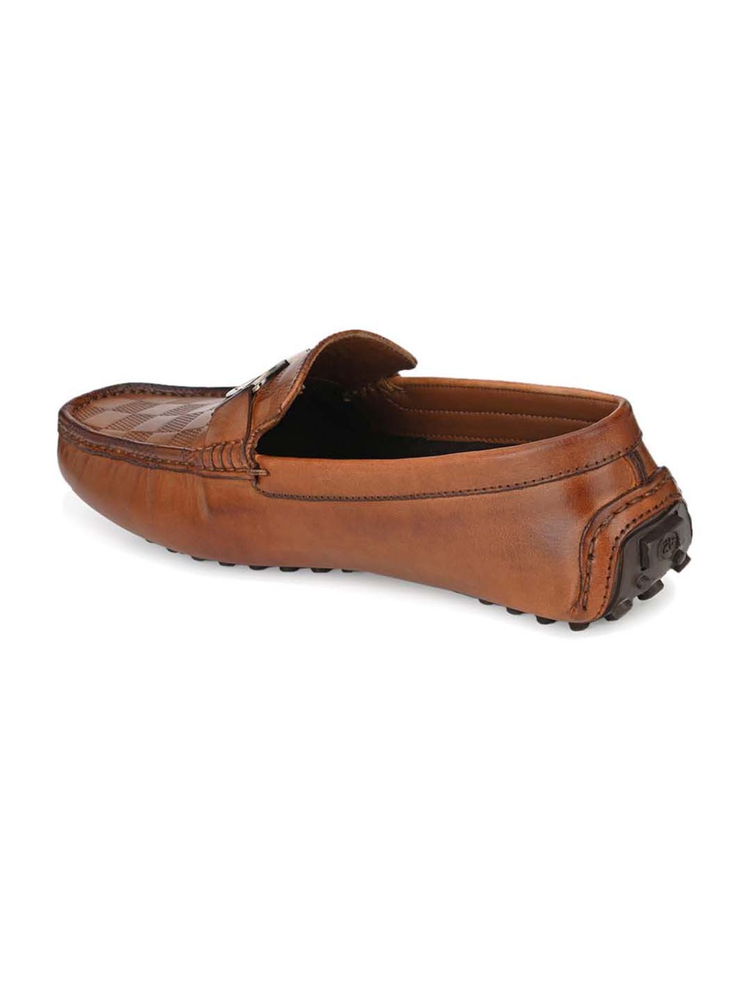 San Frissco Men's Tan Casual Loafers