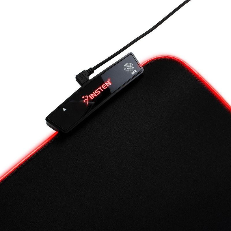 Lenovo Legion M200 RGB Gaming Mouse-WW - Optical - Cable - Black - USB - 2400 dpi - Scroll Wheel - 5 Button(s) - Symmetrical