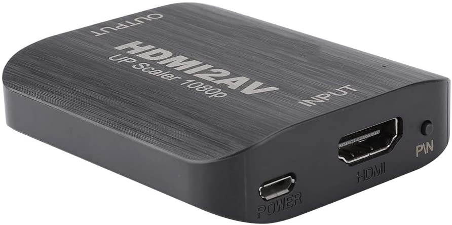awstroe HDMI AV Adapter, HDMI AV Converter HD High Definition for Notebook Game Console