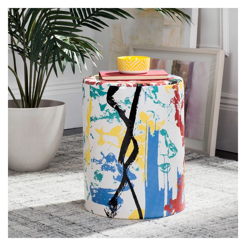 Kes Garden Stool - Safavieh