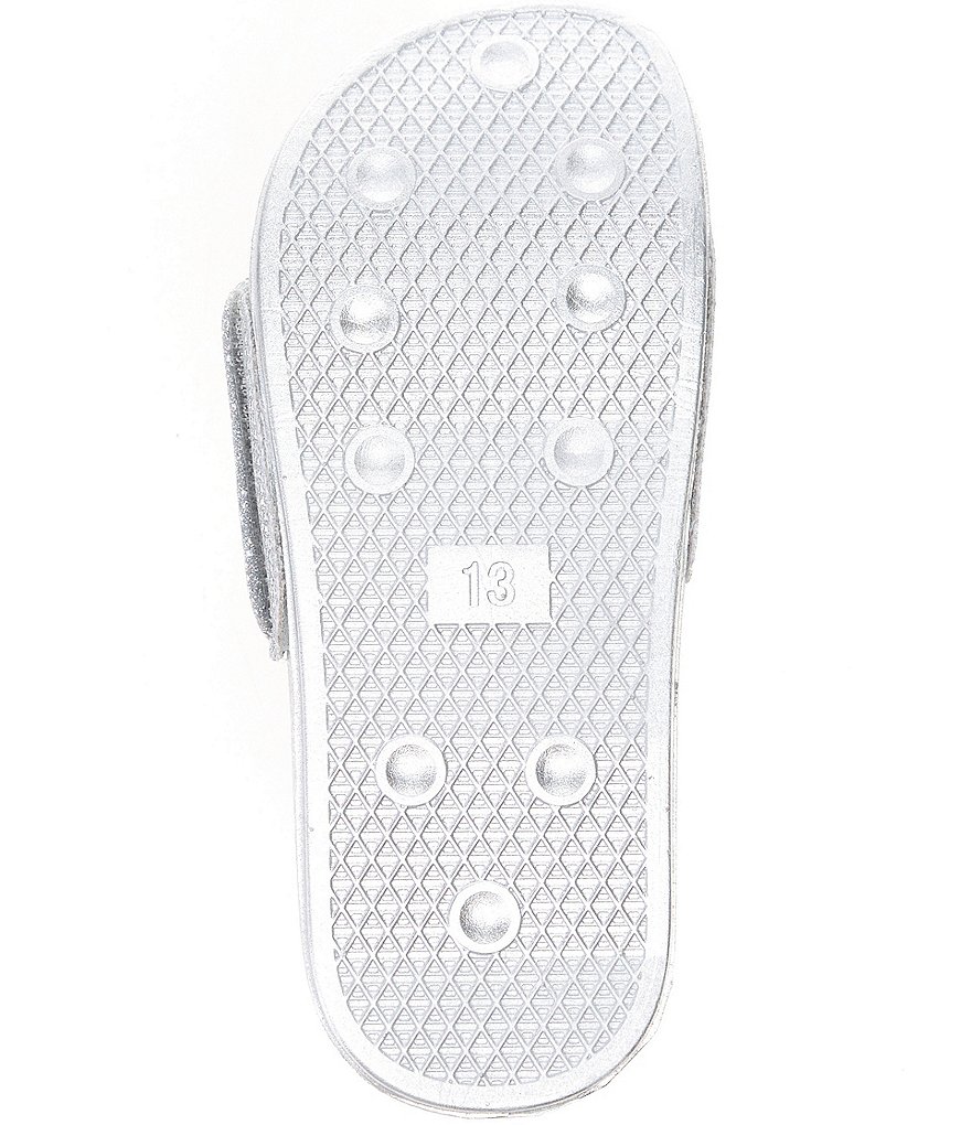 Steve Madden Girl's Adaptive A-Brooks Glitter Slides (Youth)