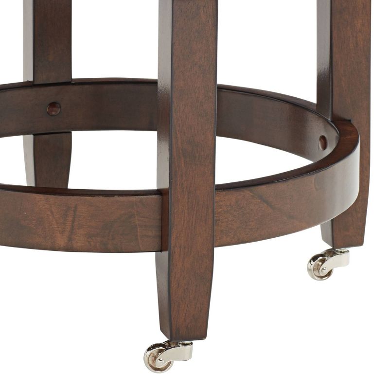 55 Downing Street Emerson Brown Wood Nesting Table Set