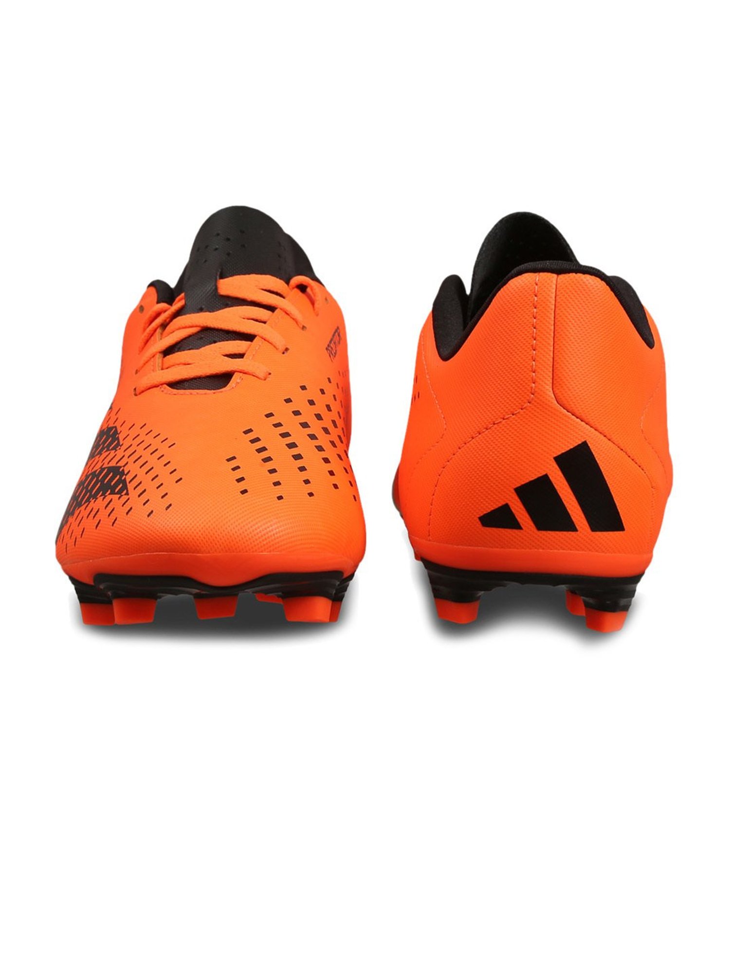 Adidas Men's PREDATOR ACCURACY.4 FxG Orange Football Shoes