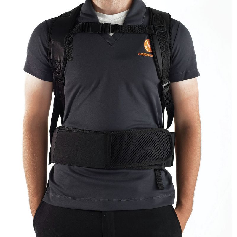 Hoover Commercial C2401 9.6 Amp 2-Stage 120 CFM Backpack Vacuum - Black