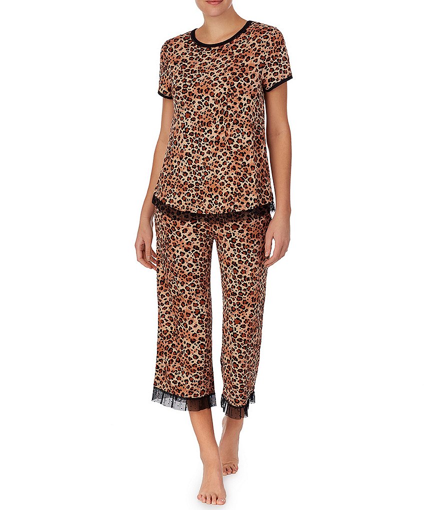 Peanuts Plus Snoopy Print Knit Coordinating Sleep Tee