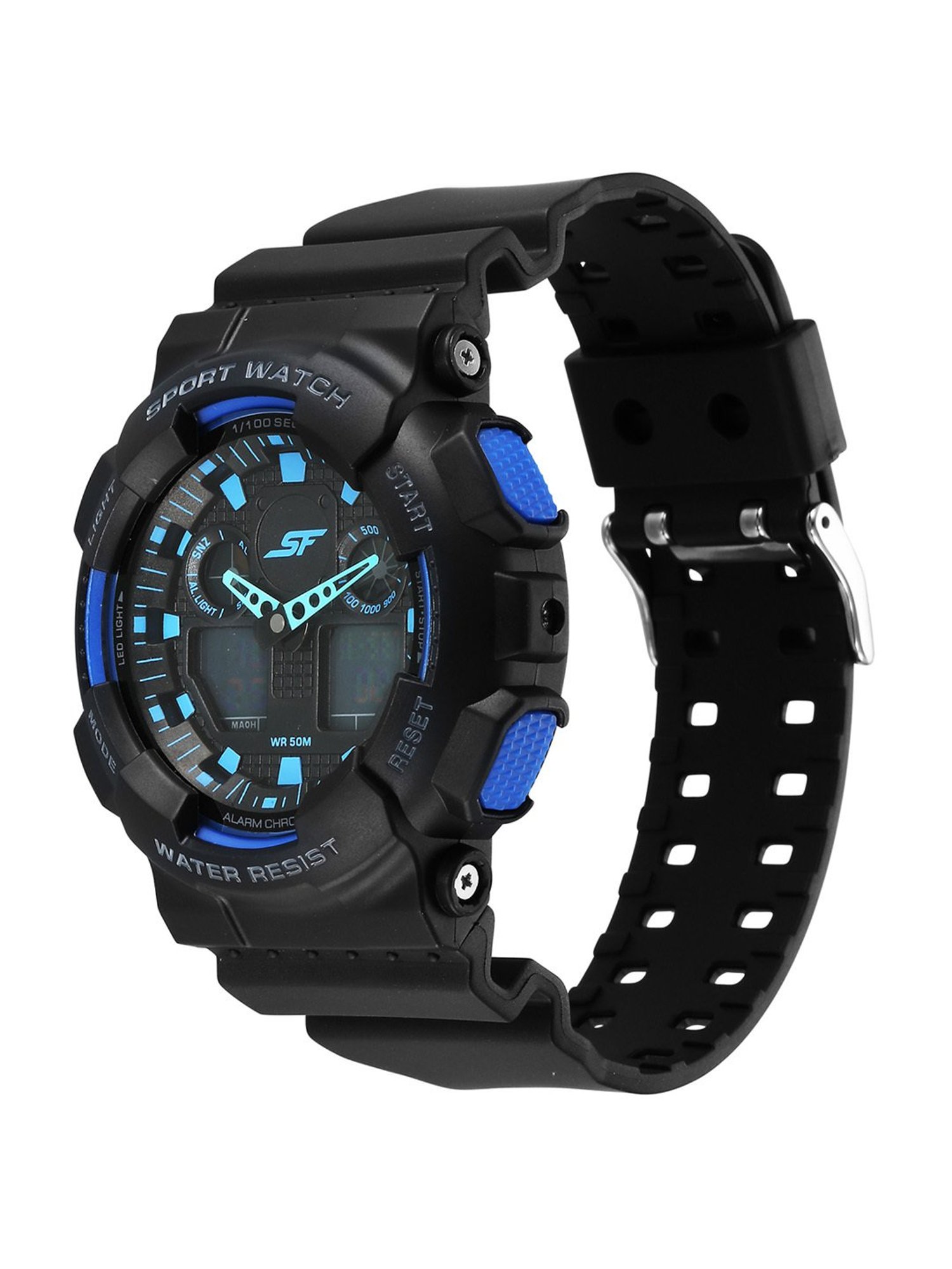 Sonata Fiber 87058PP01 SF Vigour Analog-Digital Unisex Watch