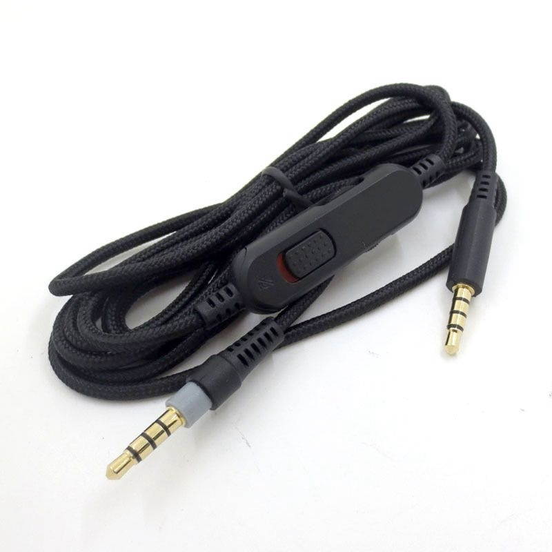 Portable Headphone Cable Audio Cord Line for HyperX Cloud Mix Cloud Alpha Gaming Headsets Accessories