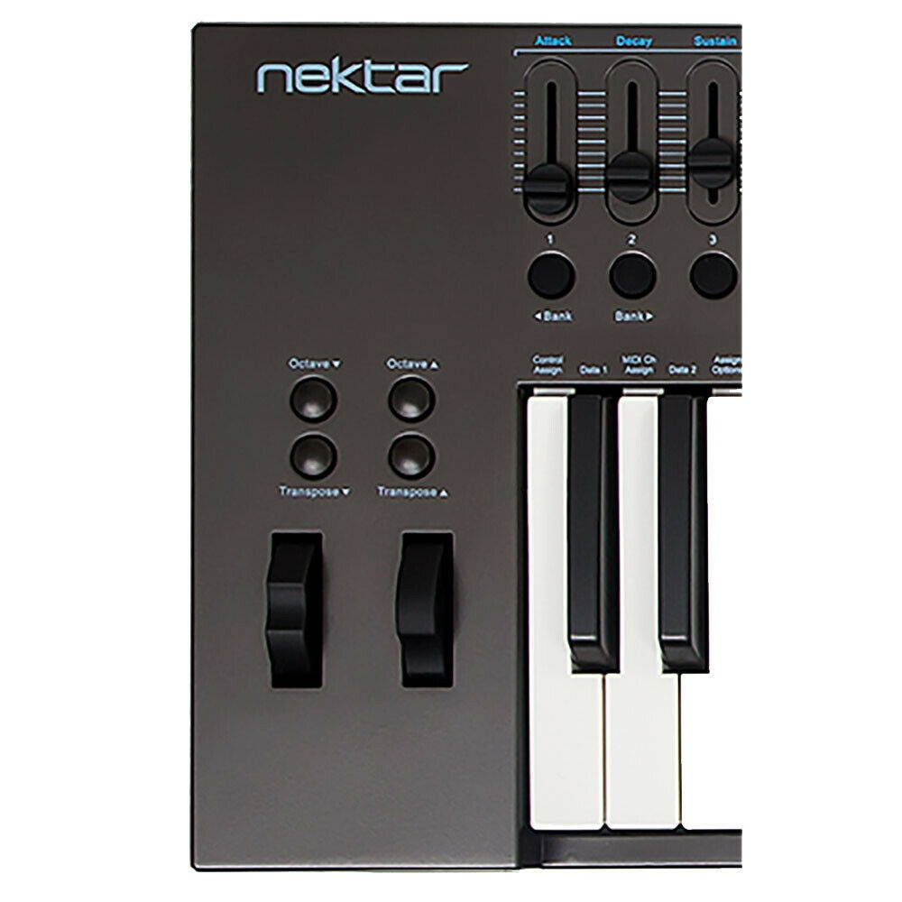 Nektar Impact LX61+ Plus 61-Key USB MIDI Controller Keyboard