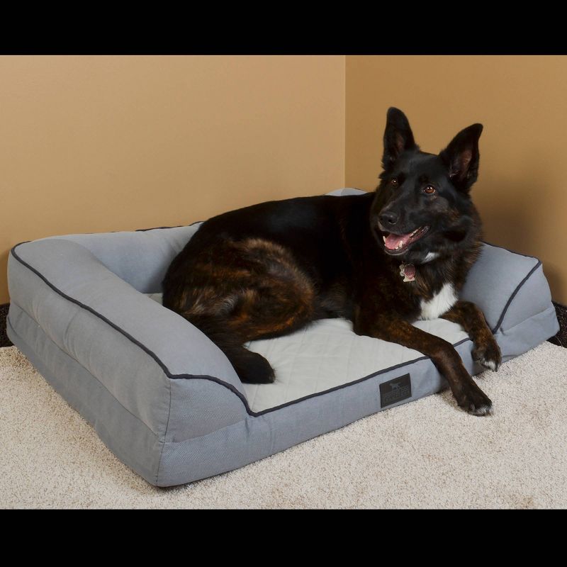 Sporting Dog Solutions Orthopedic Couch Dog Bed - L - Gray
