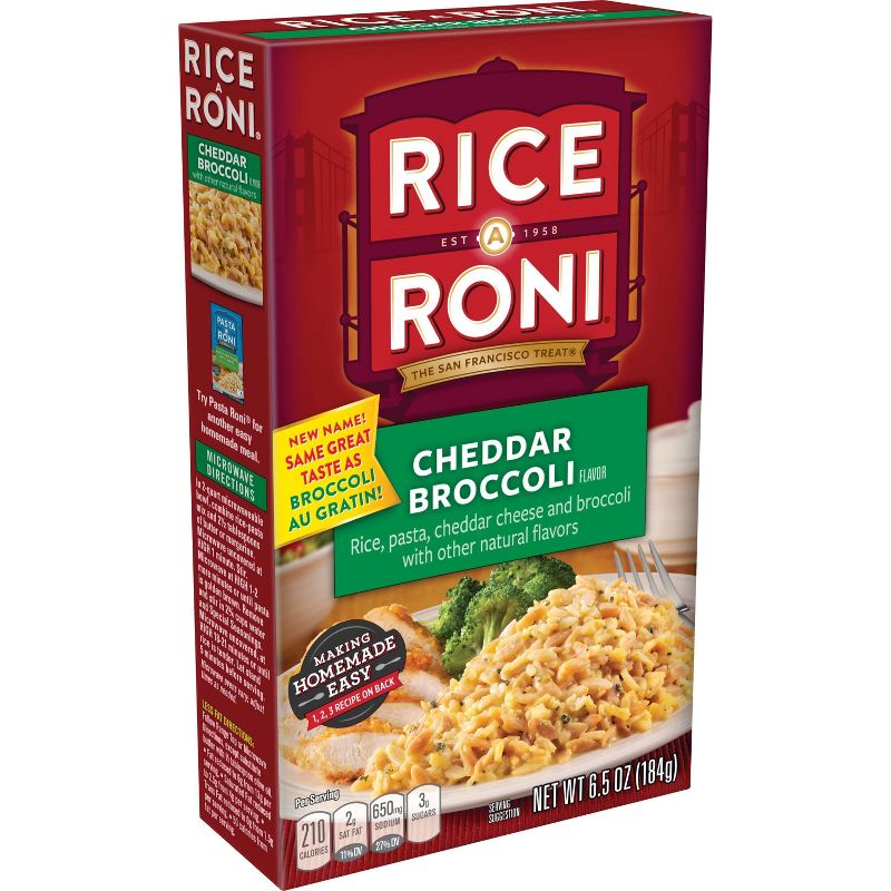 Rice A Roni Cheddar Broccoli Rice - 6.5oz