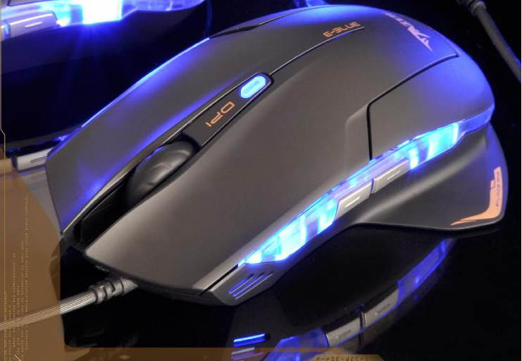 White E-3lue E-Blue Mazer 1600 DPI LED Wired Gaming mouse