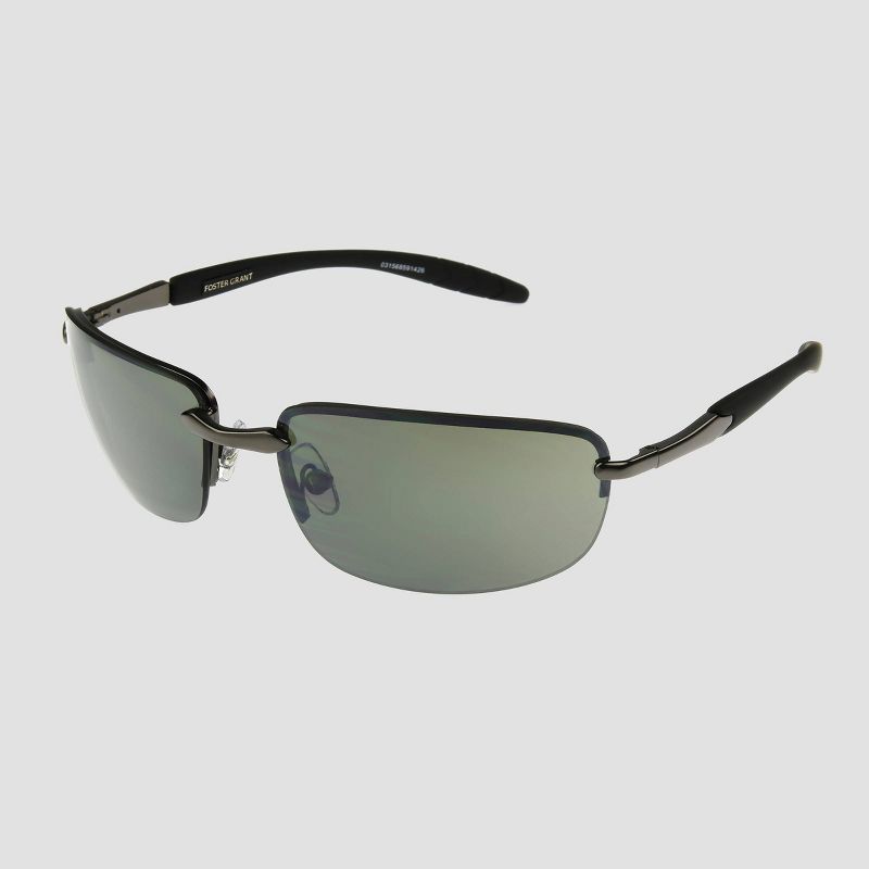Men's Oval Driving Sunglasses - Foster Grant Gray
