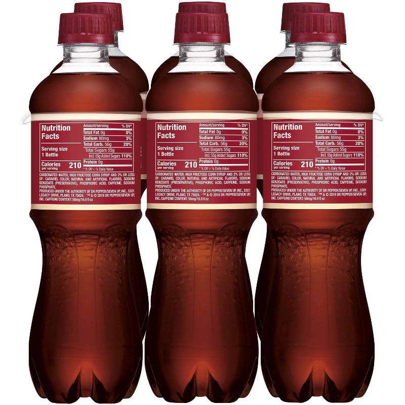 Dr Pepper Cream Soda - 6pk/16.9 fl oz Bottles