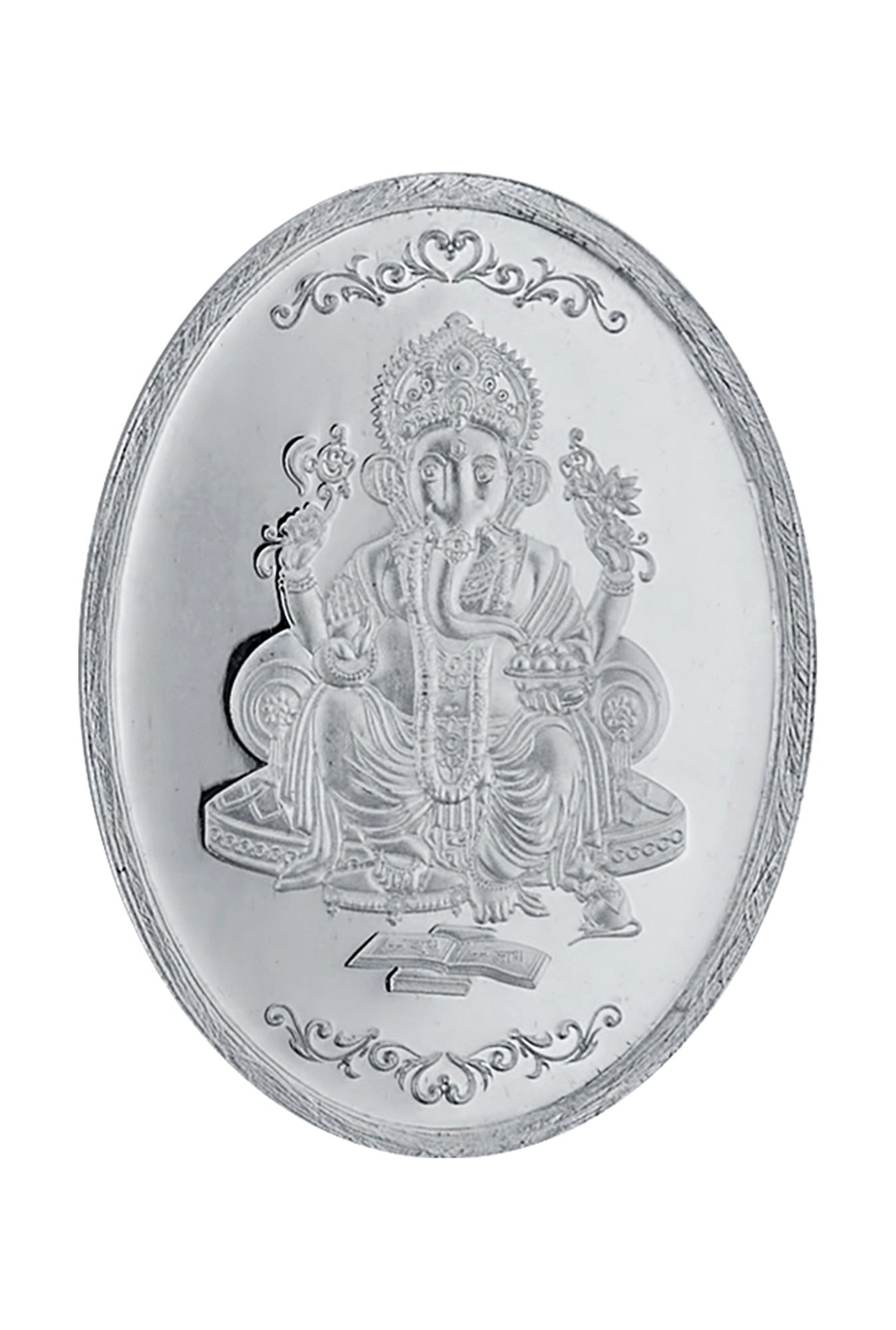 Taraash Ganpati 999 10gm Silver Coin