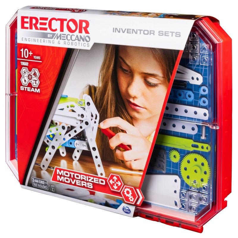 Erector by Meccano  Motorized Movers  - S.T.E.A.M. Building Kit with Animatronics