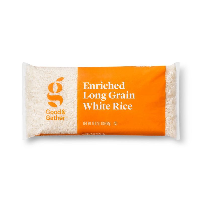 Enriched Long Grain White Rice - 1LB - Good & Gather™