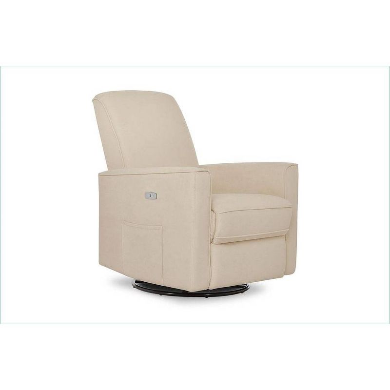 Babyletto Tuba Glider - Winter Gray Weave