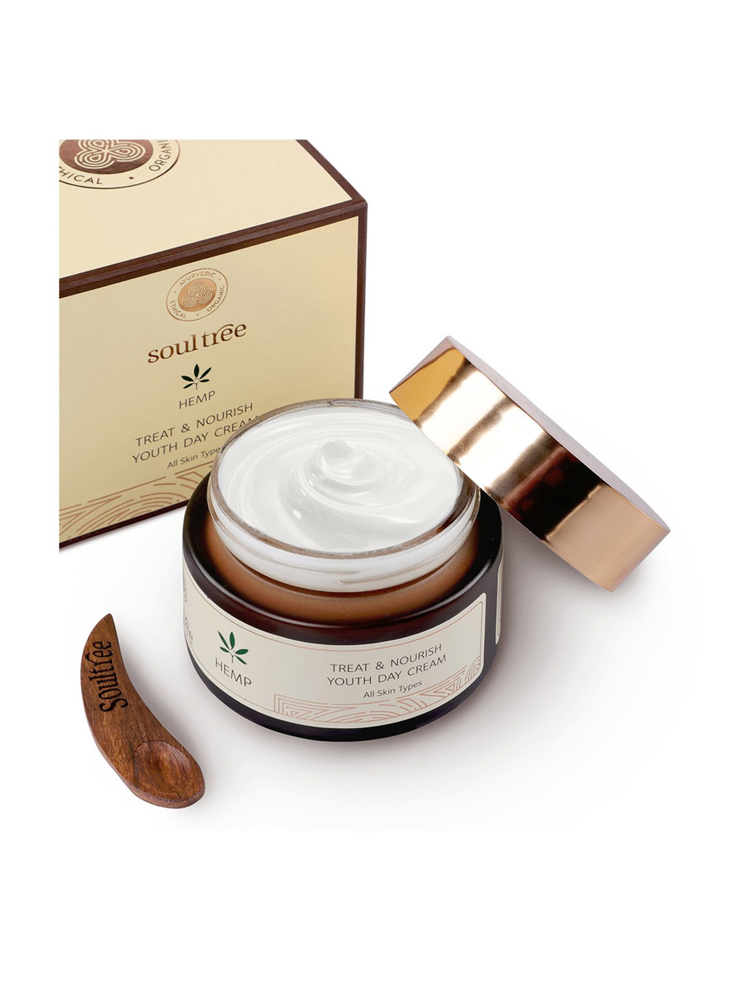 Soultree Hemp Treat & Nourish Youth Day Cream - 50 gm