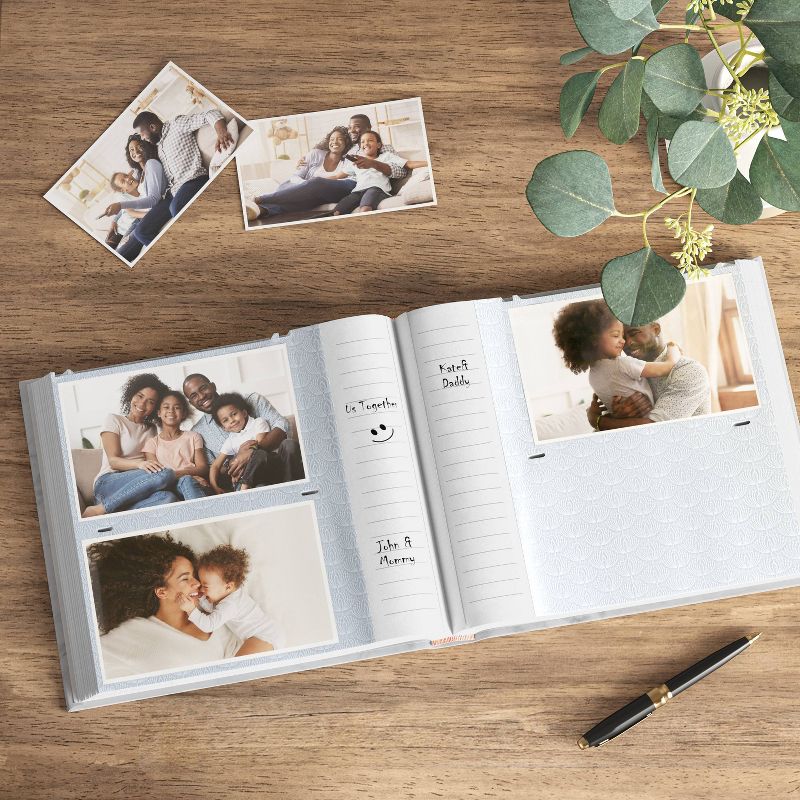 MBI Baby Post Bound Album W/Window 12"X12"-Blue