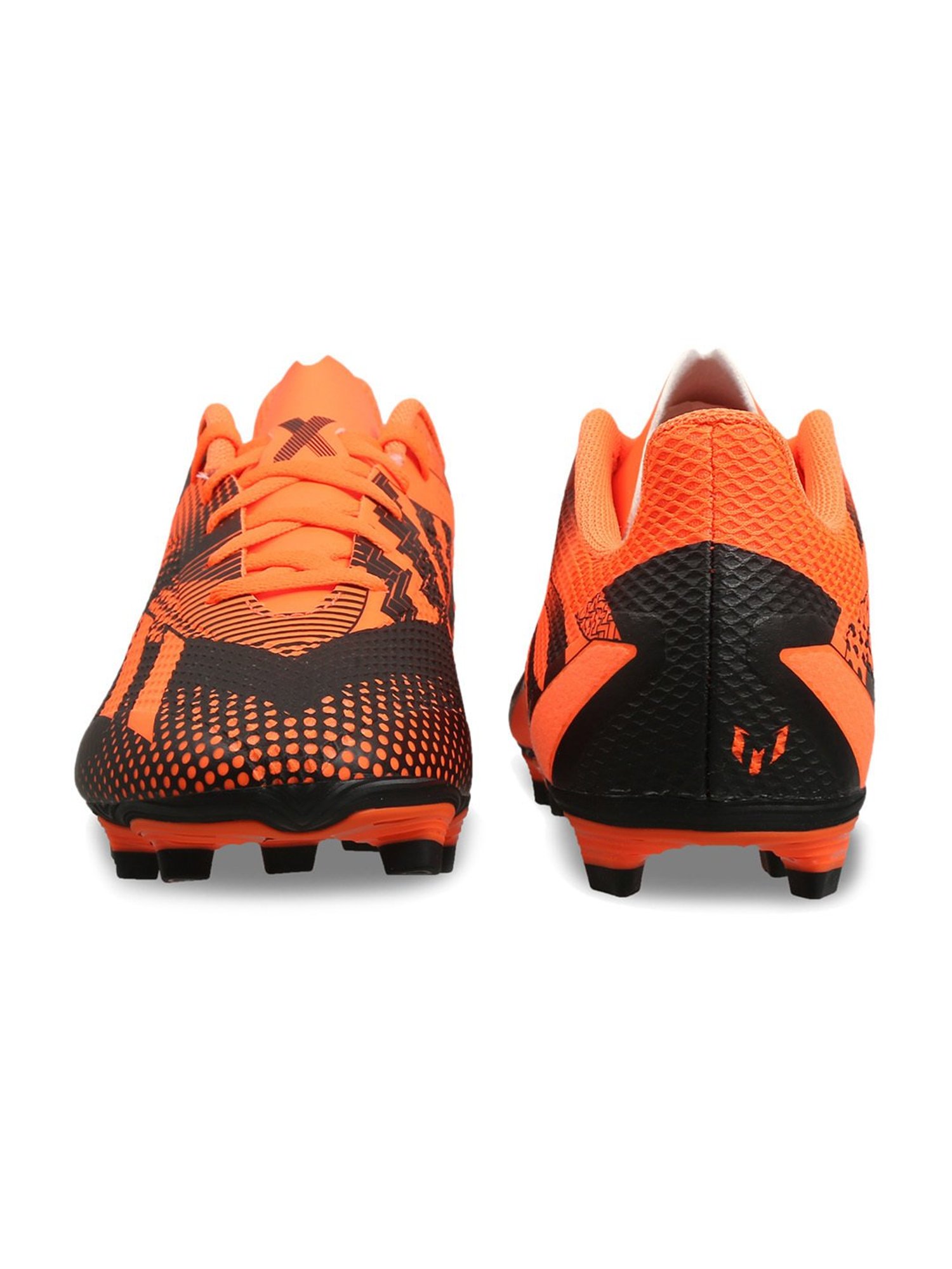 Adidas Men's X SPEEDPORTAL MESSI.4 FxG Orange Football Shoes
