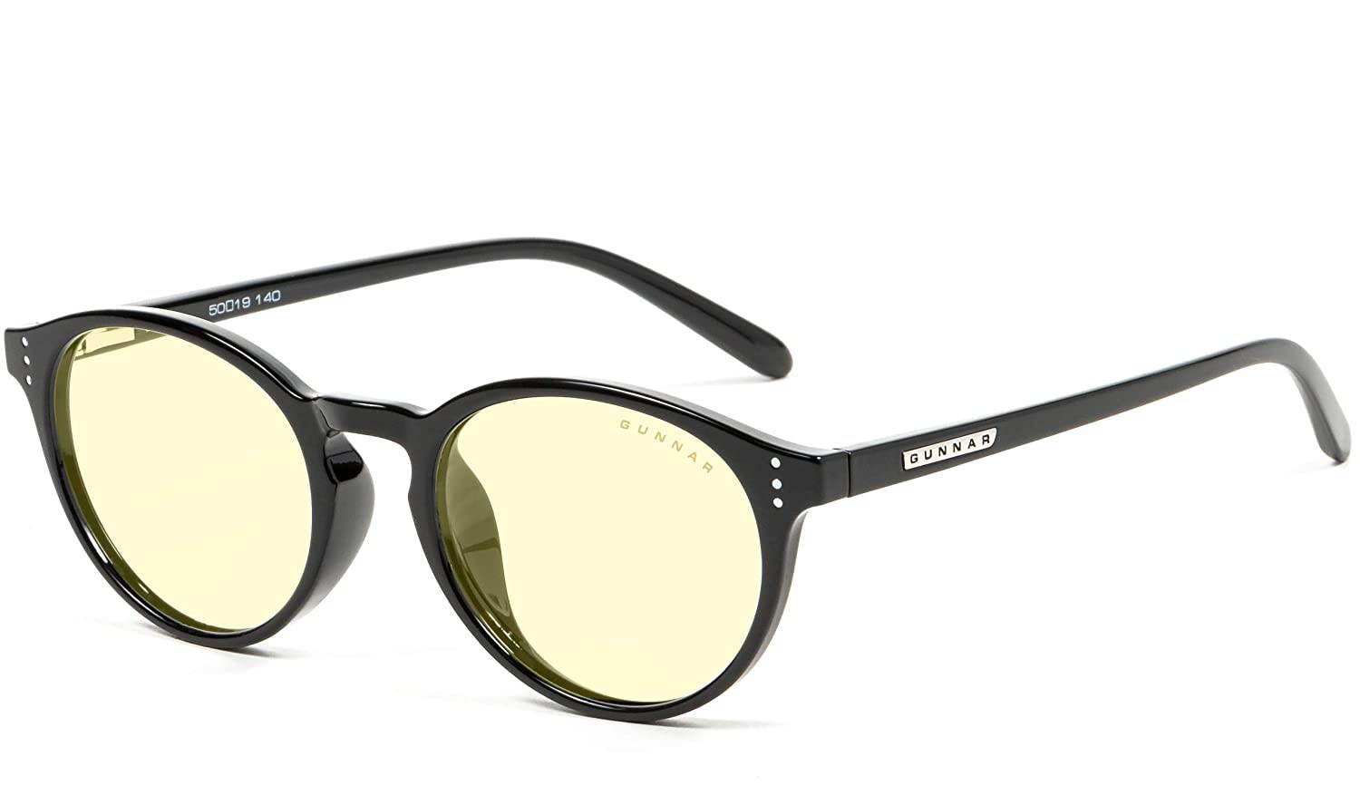 Gaming Glasses | Blue Light Blocking Glasses | Attache/Onyx by Gunnar  | 65% Blue Light Protection, 100% UV Light, Anti-Reflective To Protect & Reduce Eye Strain & Dryness