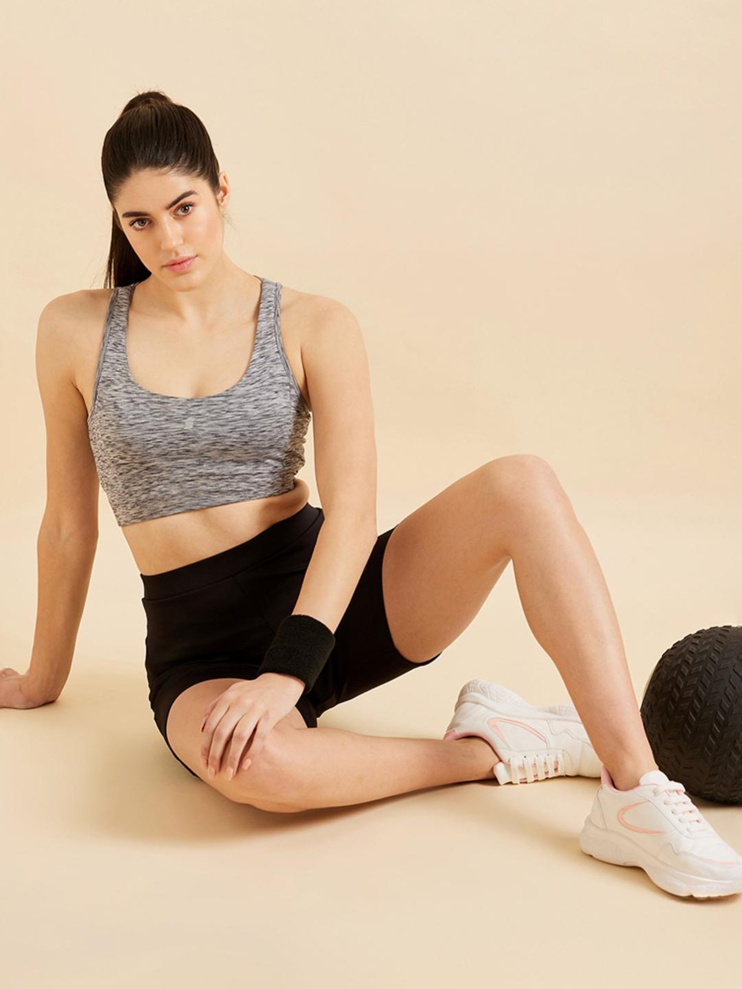 Sweet Dreams Black Regular Fit Sports Shorts