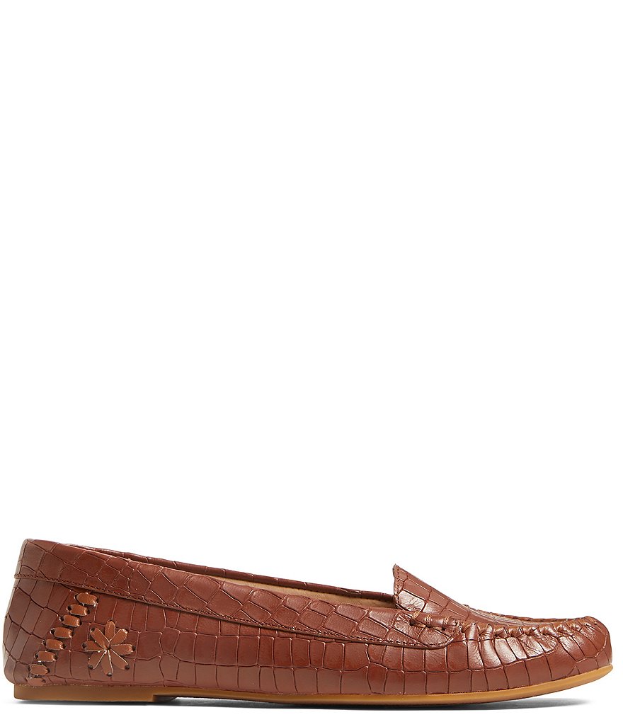Jack Rogers Croc Millie Moccasins