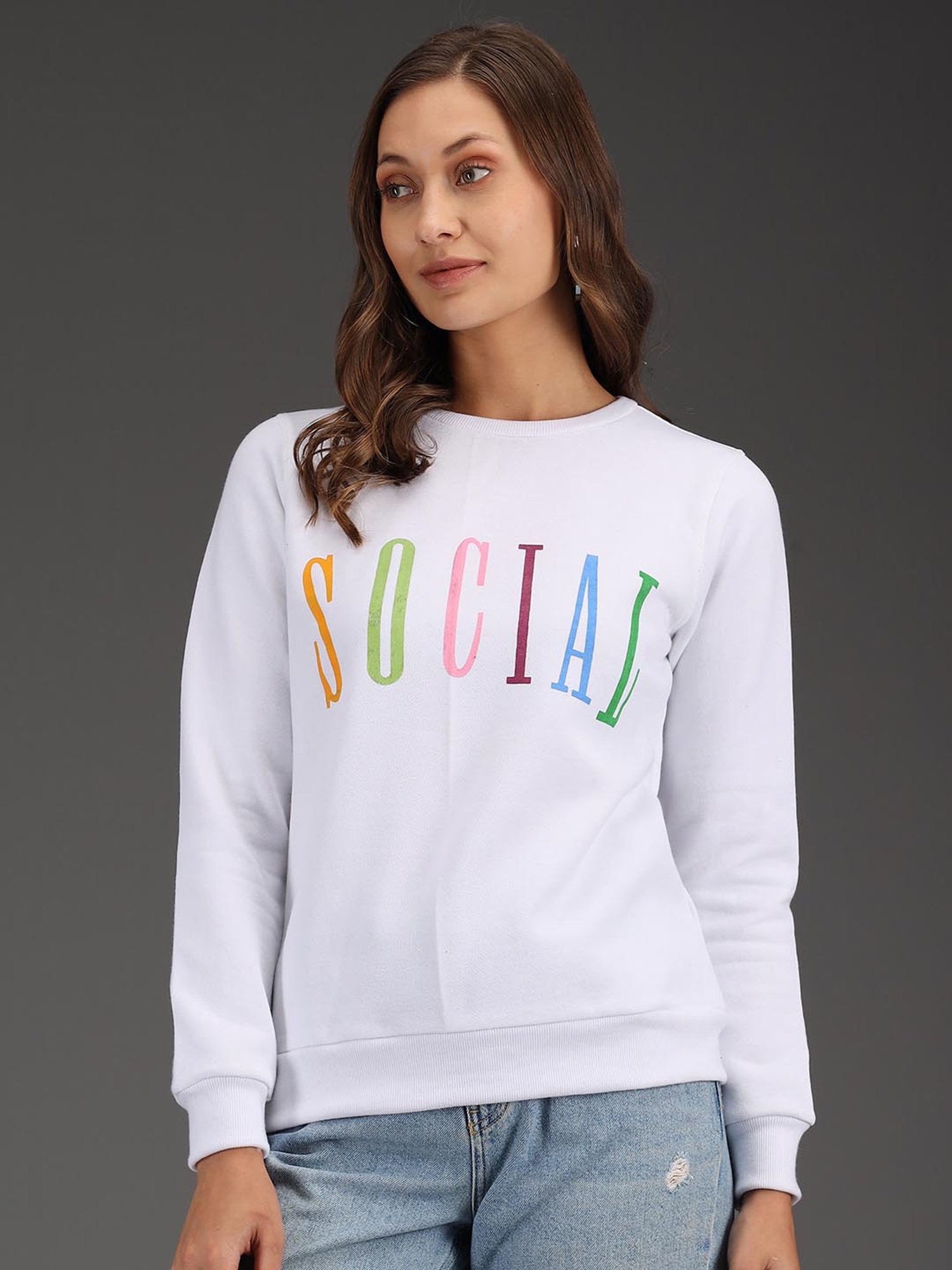 Belle Fille Yellow Patchwork Sweatshirt