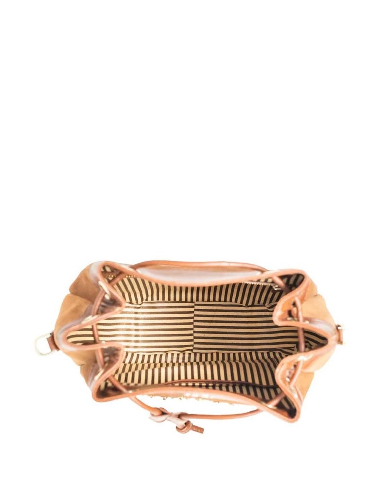 Tohl Tan Rivets Medium Sling Handbag