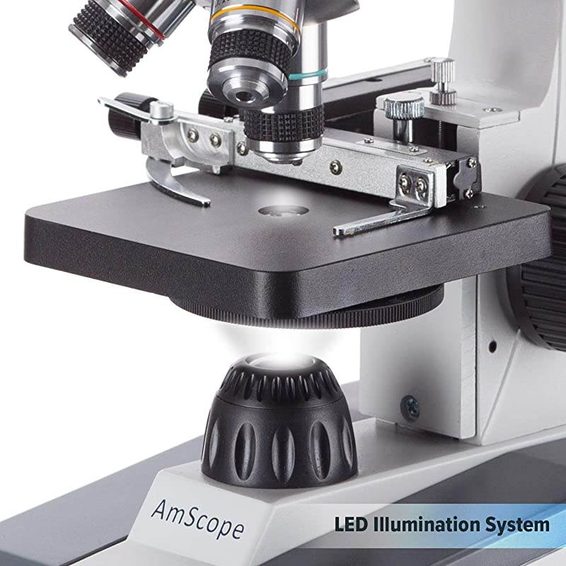 40X1000X LED Student Microscope + 5MP USB Camera M150CE5