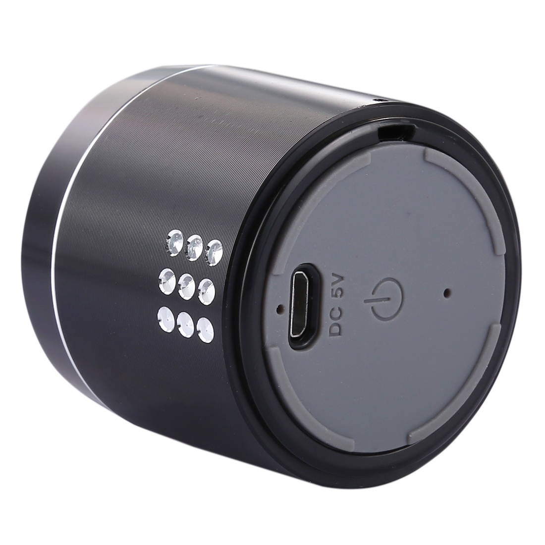 PTH-02 Portable True Wireless Stereo Mini Bluetooth Speaker with LED Indicator & Sling