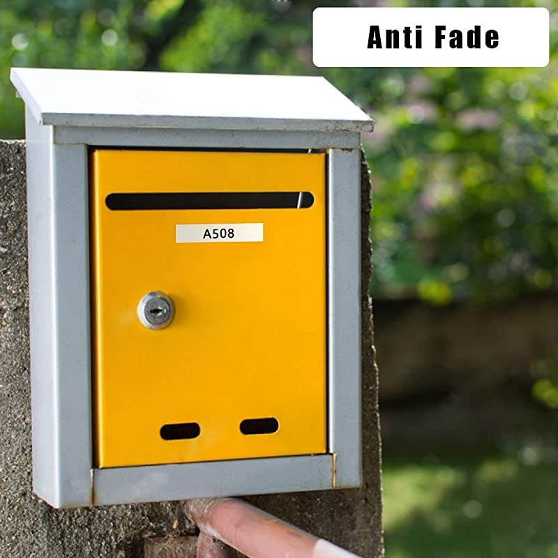 Replacement for Casio XR12WE 12mm Label Tape for Casio KL60 KL100 KL120 KL750 KL780 KLG2 KL1500 KL2000 KL7000 KL7200 KL130 KL820 EZ Label Maker 12quot x 262 Black on White 5Pack