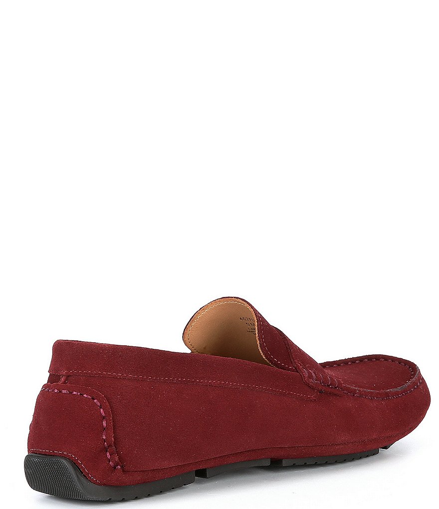 Flag LTD. Men's Morgan Suede Leather Penny Loafer Moccasins