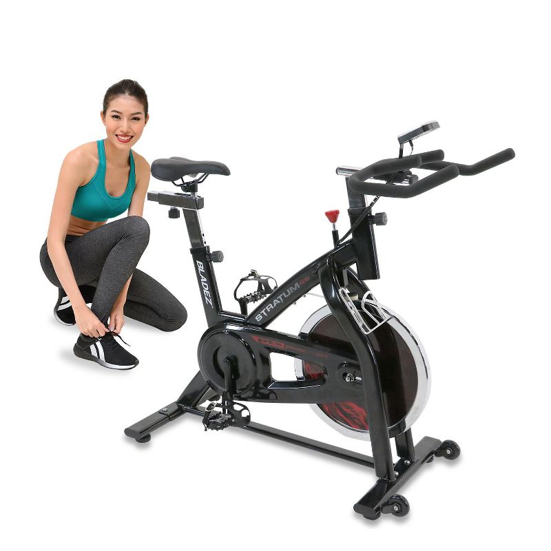 Bladez Fitness Stratum GS Stationary Indoor Cardio Exercise Fitness Cycling Bike