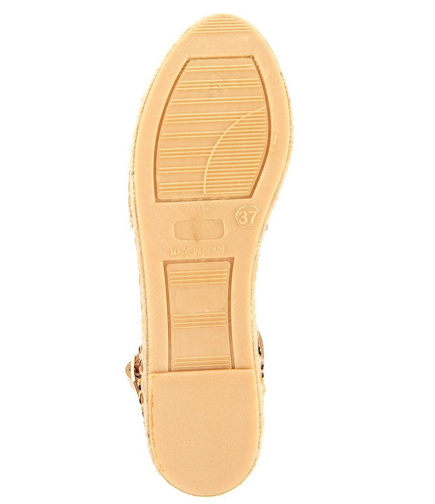 Kurt Geiger London Manty Rainbow Leather Espadrille Sandals