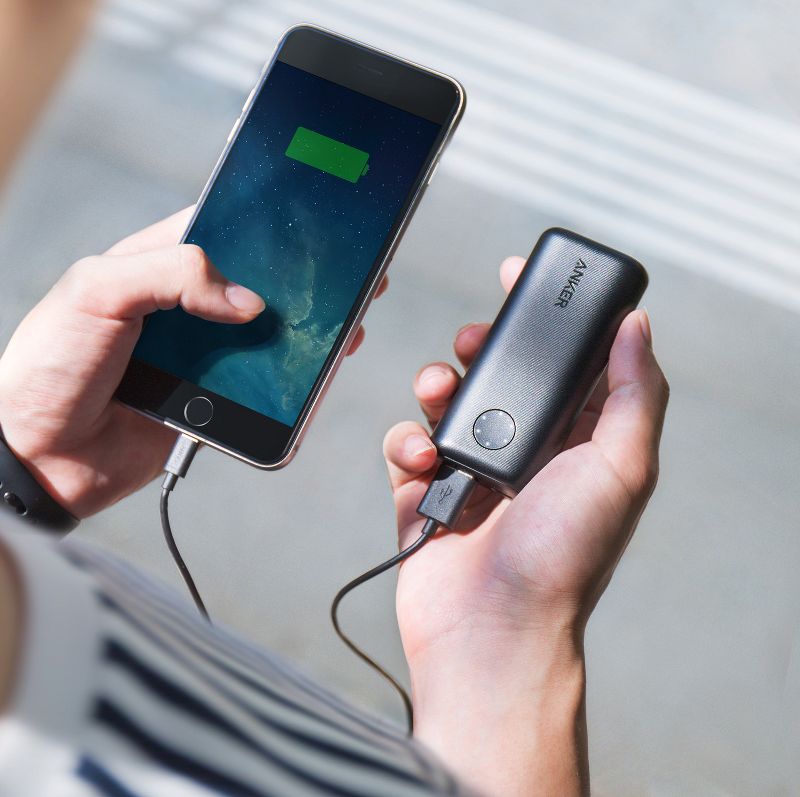 Anker PowerCore II 6700mAh Power IQ 1-Port Power Bank - Black