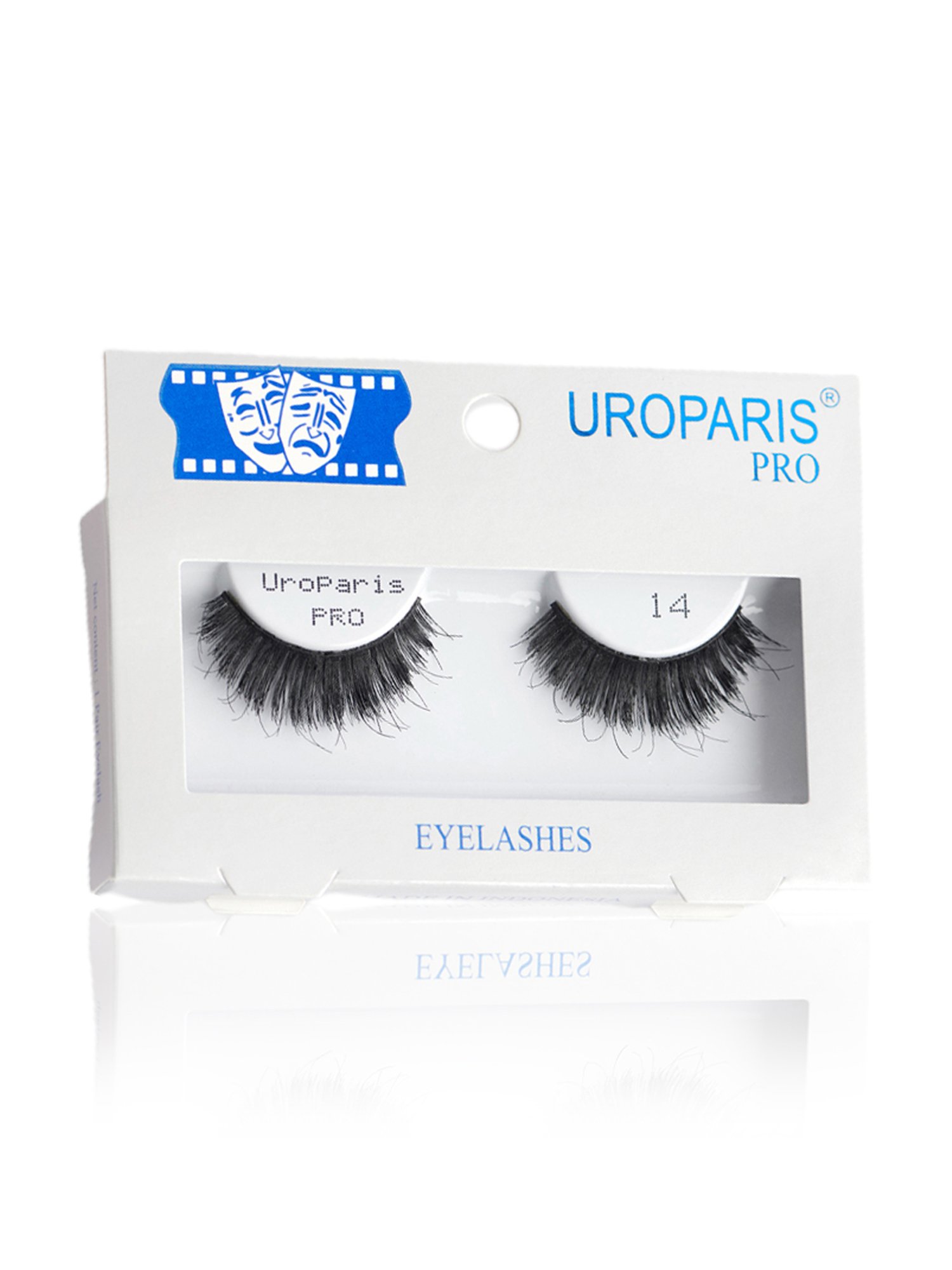 UROPARIS Human Hair 3D Eyelashes - PRO 14