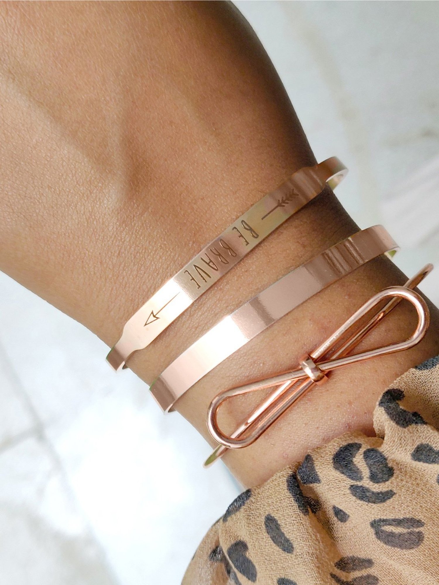 Joker & Witch Sage Rose Gold Bracelet - Set of 3