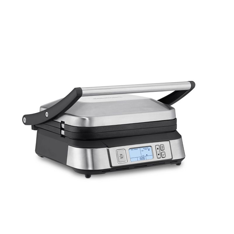 Cuisinart Contact Griddler with Smoke-less Mode - Brushed Stainless Steel - GR-6STG