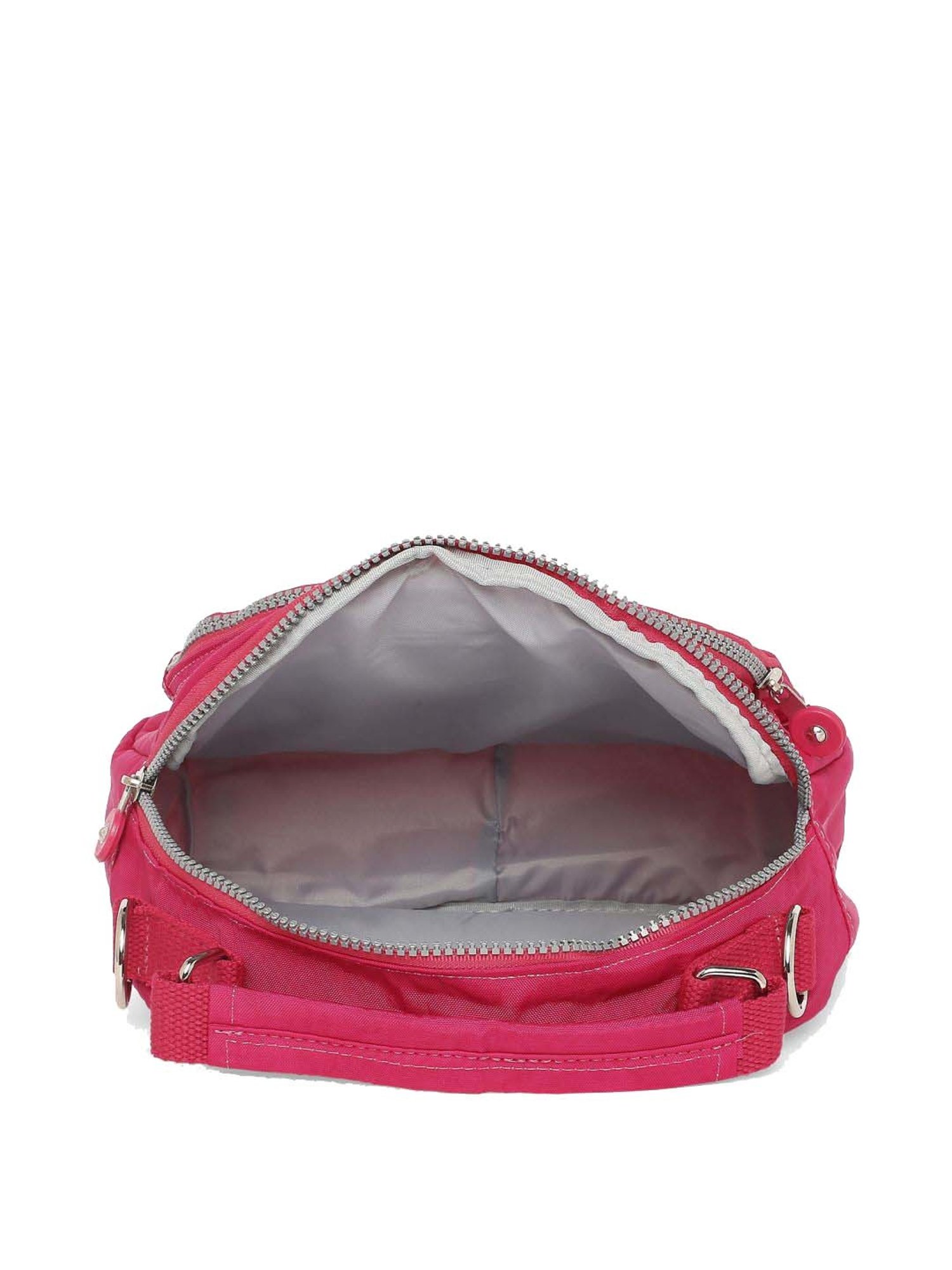 Baomi Pink Solid Medium Cross Body Bag