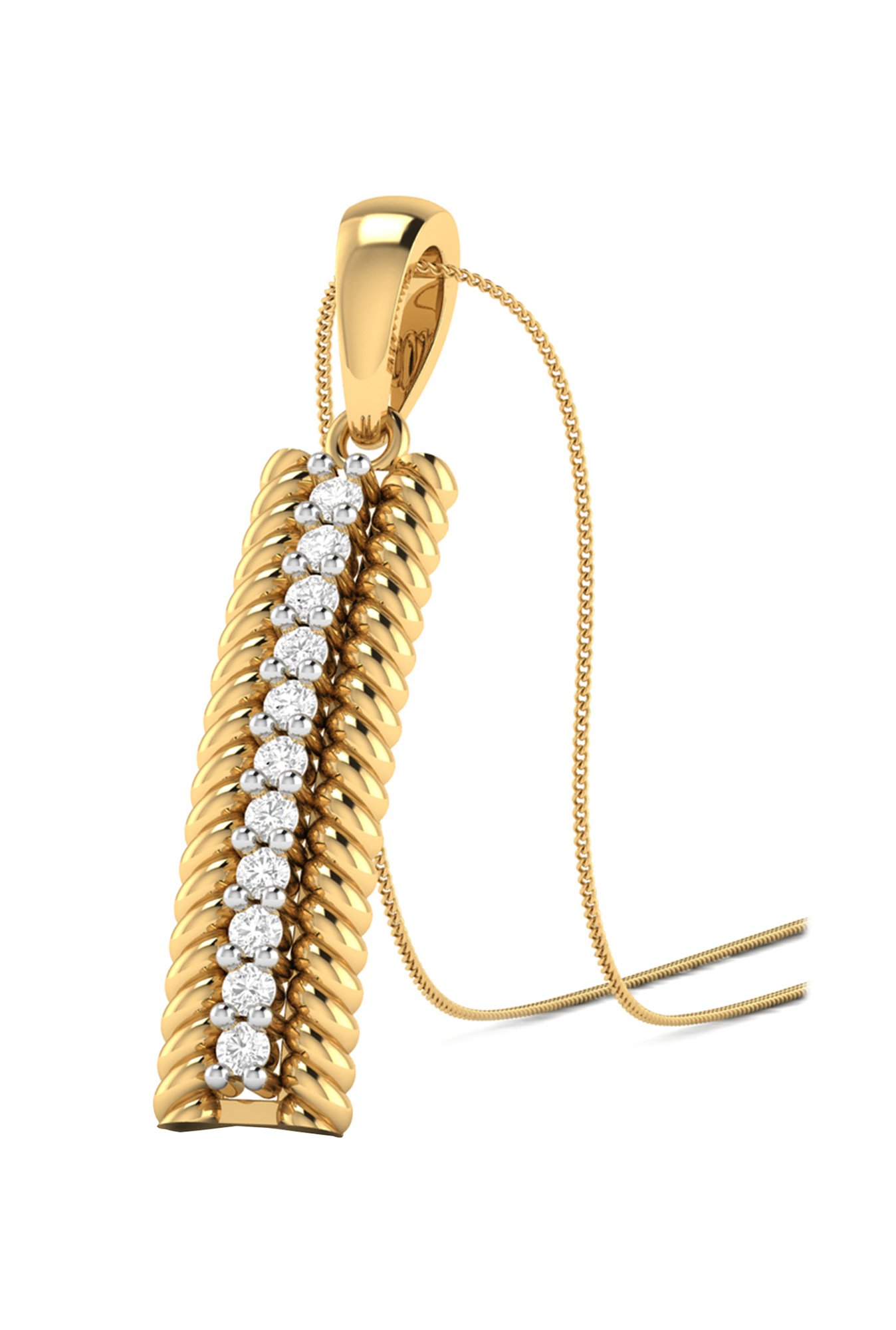 PC Jeweller Keir 22 kt Gold Pendant without Chain